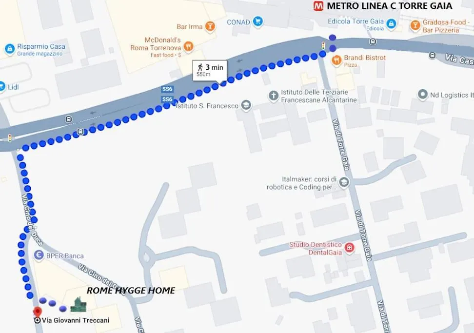 Appartamento Tor Vergata Metro C Ρώμη 0*,